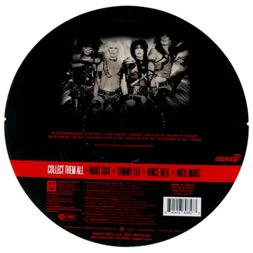 Mick Mars (Shout at the Devil - Black & White) - Motley Crue - ReAction Figures
