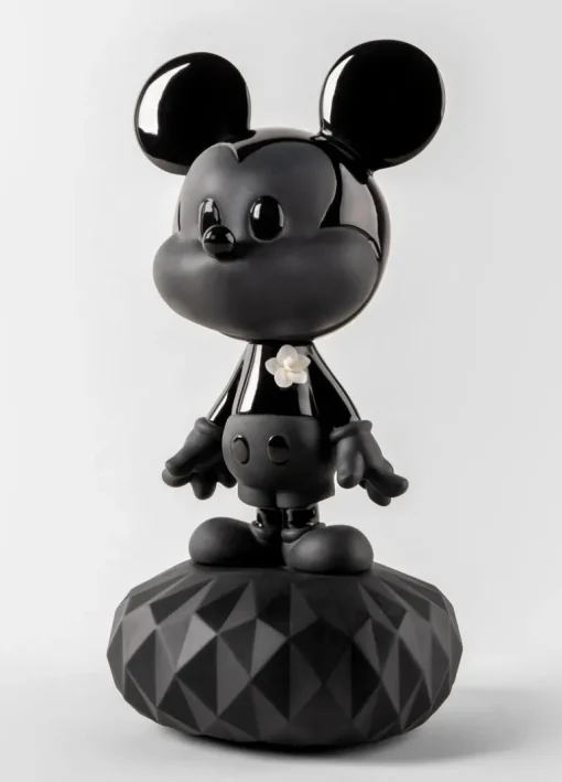 Mickey (Black) - Sculpture de Lladró