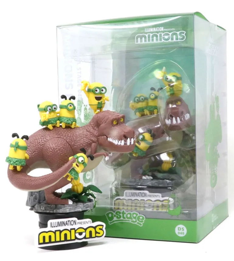 Minions diorama PVC D-Stage Prehistoric 15 cm