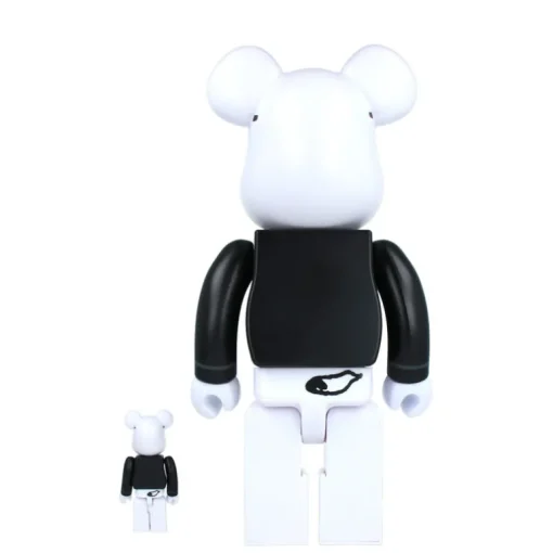 400% + 100% MLB x Bearbrick Snoopy (White Sox)