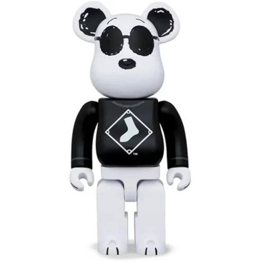 1000% MLB x Bearbrick Snoopy (White Sox)
