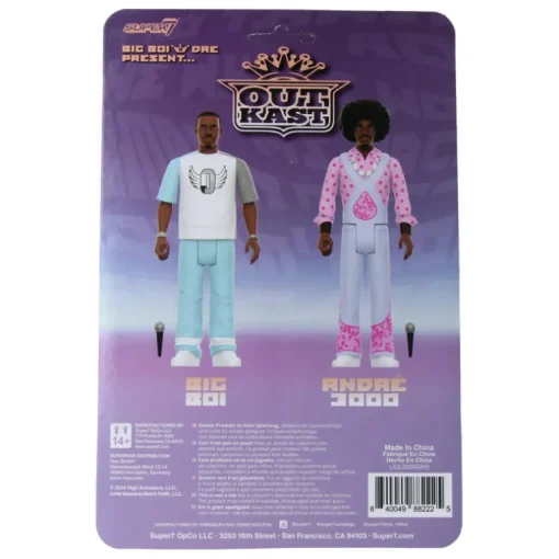 OutKast (Big Boi and Dr Present) - ReAction Figures wave 3