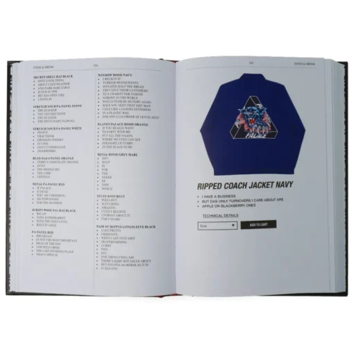 Palace Product Descriptions : The Selected Archive