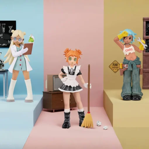Peach Riot Rush Hour Series Figures