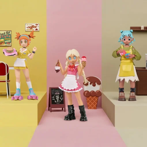 Peach Riot Rush Hour Series Figures