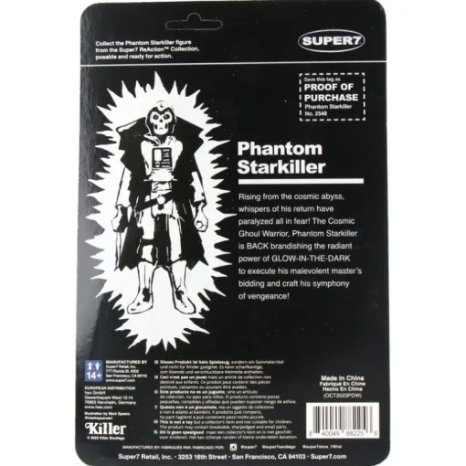 Phantom Starkiller (Monster Glow) - Phantom Starkiller ReAction Figures