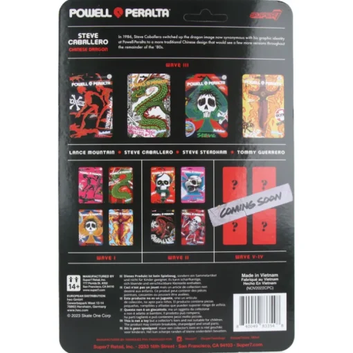 Powell-Peralta - ReAction Figure Wave 03 - Steve Caballero (Chinese Dragon)