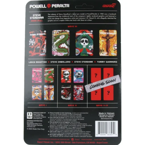 Powell-Peralta ReAction Figures Wave 3 - Steve Steadham (Del Mar)