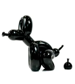 Sculpture Popek Black Porcelain Edition by WHATSHISNAME