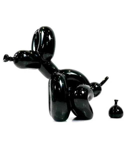 Sculpture Popek Black Porcelain Edition by WHATSHISNAME