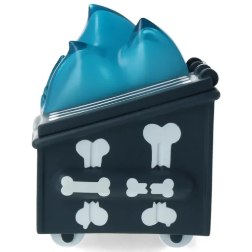 Skull Graffiti Dumpster Fire Vinyl Figure