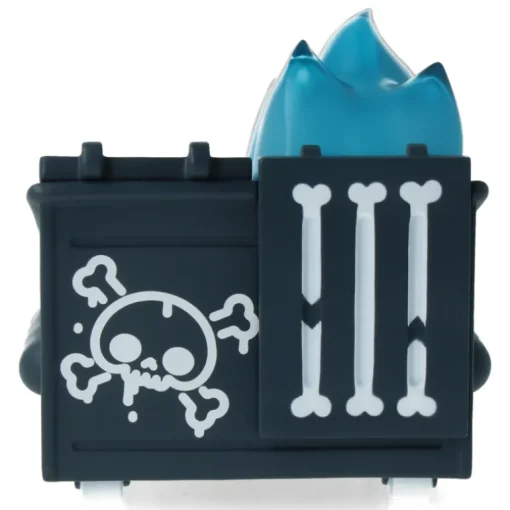 Skull Graffiti Dumpster Fire Vinyl Figure