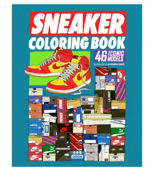 Sneaker Coloring Book