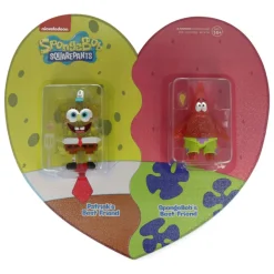 SpongeBob SquarePants SpongeBob And Patrick BFF 2-Pack (Glitter) - ReAction Figure