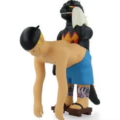 The Dark Gojiji by Black Seed Toys x Tokusatsu Vinyl