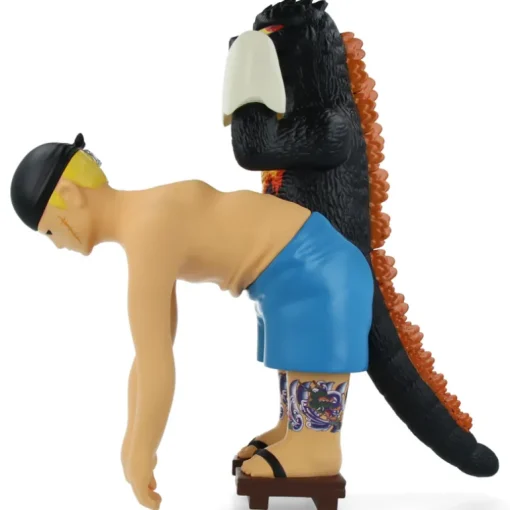 The Dark Gojiji by Black Seed Toys x Tokusatsu Vinyl