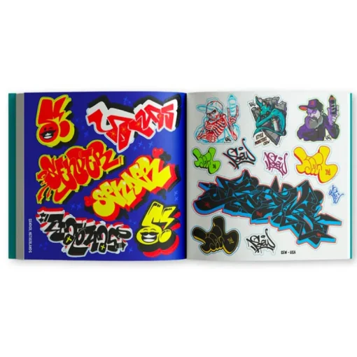 The Graffiti Sticker Book
