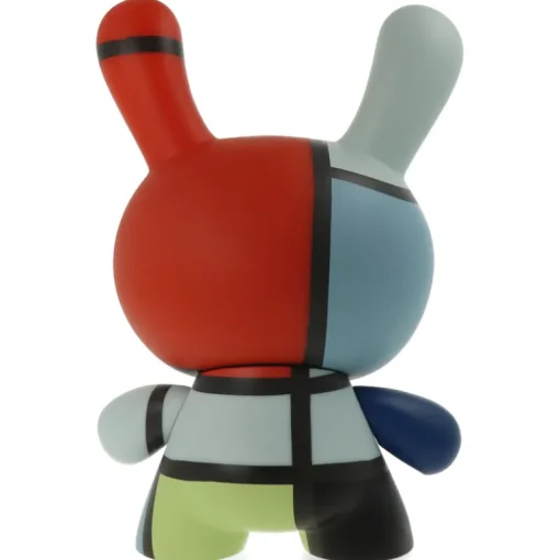 The Met 8" Showpiece Dunny - Mondrian Composition