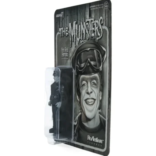 The Munsters Hot Rod Herman (Grayscale) - ReAction Figures