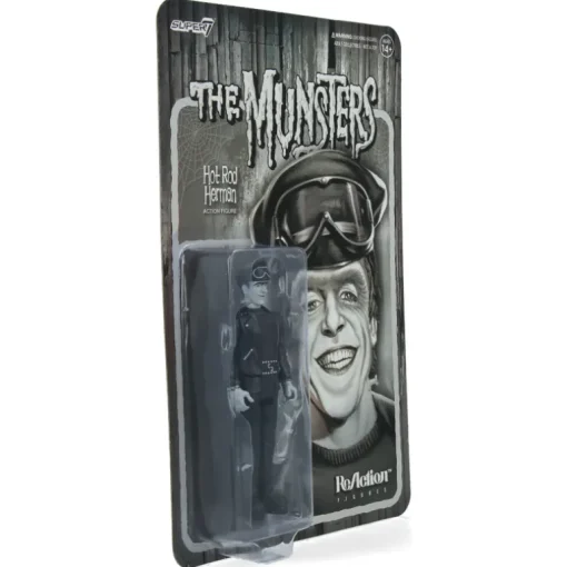 The Munsters Hot Rod Herman (Grayscale) - ReAction Figures