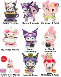 Tokidoki x Kuromi & My Melody Garden Party Display (8pcs)