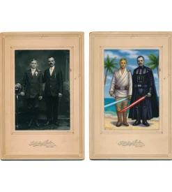 Transformations - The Cabinet Card Paintings of Alex Gross 2012-2019