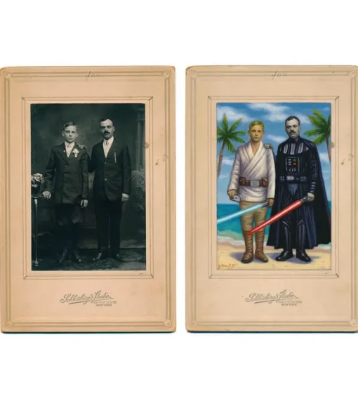 Transformations - The Cabinet Card Paintings of Alex Gross 2012-2019