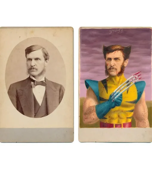 Transformations - The Cabinet Card Paintings of Alex Gross 2012-2019