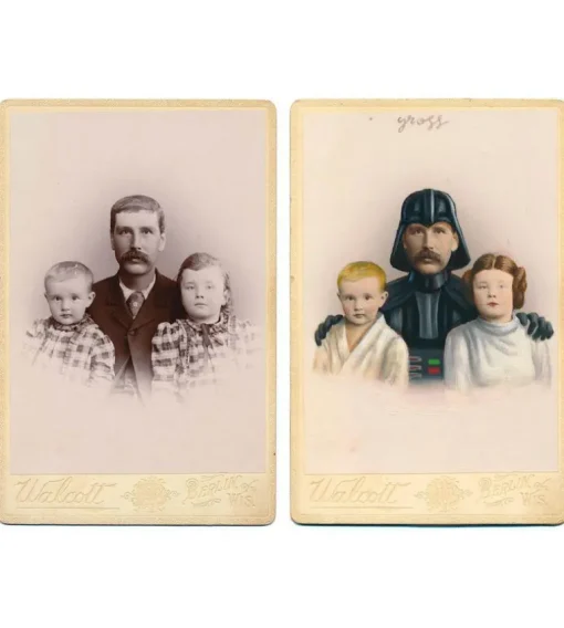 Transformations - The Cabinet Card Paintings of Alex Gross 2012-2019