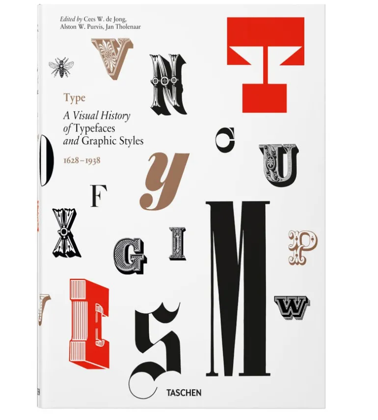 Type. Histoire visuelle des fontes et styles graphiques
