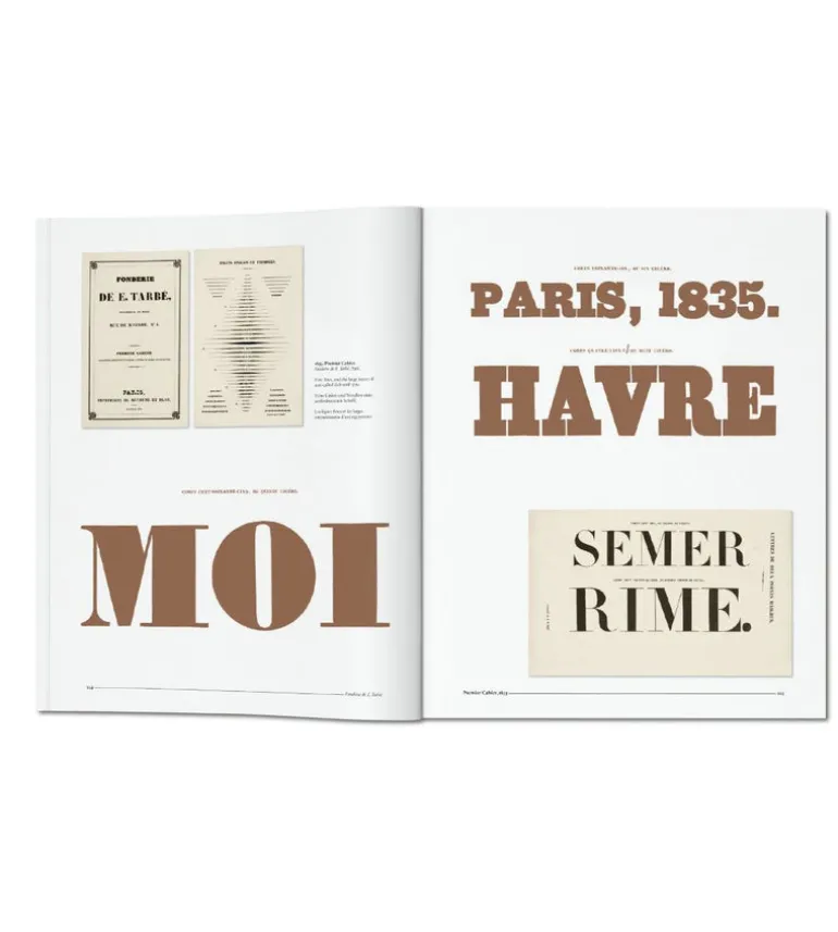 Type. Histoire visuelle des fontes et styles graphiques