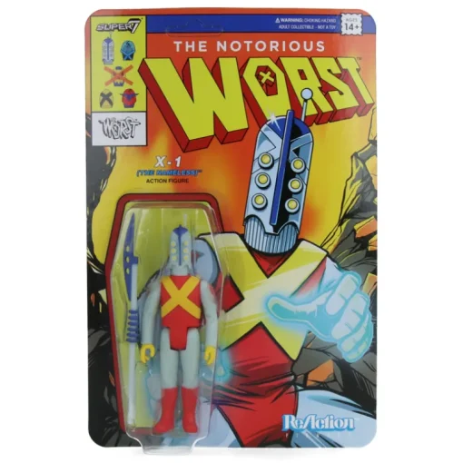 X1 (The Nameless) - The Worst (Mutant Team) - ReAction Figures Wave 5